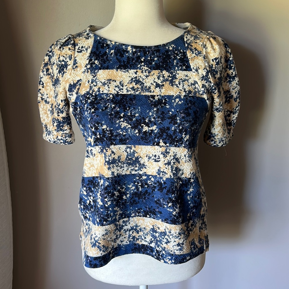 Anthropologie 9-H15 STCL Women’s Short Sleeve Blouse